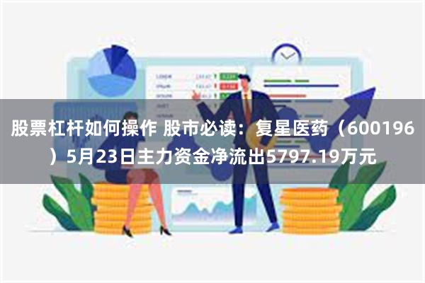 股票杠杆如何操作 股市必读：复星医药（600196）5月23日主力资金净流出5797.19万元