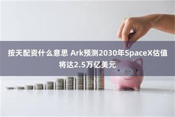 按天配资什么意思 Ark预测2030年SpaceX估值将达2.5万亿美元