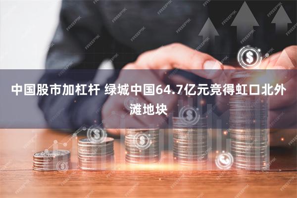 中国股市加杠杆 绿城中国64.7亿元竞得虹口北外滩地块