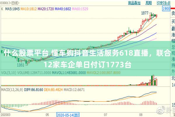 什么股票平台 懂车购抖音生活服务618直播，联合12家车企单日付订1773台