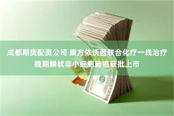 成都期货配资公司 康方依沃西联合化疗一线治疗晚期鳞状非小细胞肺癌获批上市