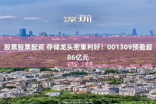 股票股票配资 存储龙头密集利好！001309预盈超86亿元